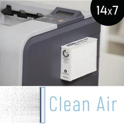 Filtro per Stampanti laser CLEAN AIR Size L 14cm x 7cm