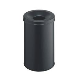 Cestino gettacarte Durable Safe acciaio 30 litri nero
