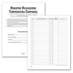 Registro Temperatura Corporea 24 pagine 31x24,5 cm