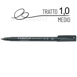 LUMOCOLOR Permanent pennarelli Staedtler 317 M Medio 1,0mm
