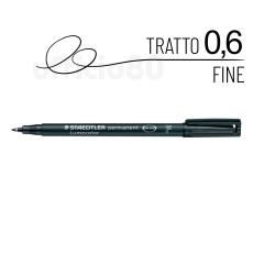 LUMOCOLOR Permanent Staedtler 312 F Fine 0,6mm