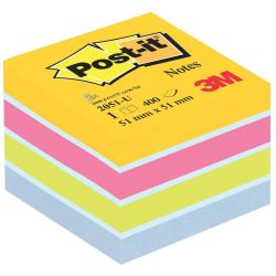 Post-it colorati Notes Minicubo Ultra 51x51mm 400ff 