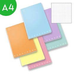 Quaderno MONOCROMO Pastel Maxi (A4) 40fg/80pg