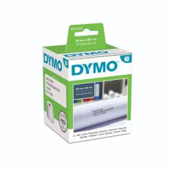 Etichette DYMO bianche Labelwriter 400 misura 36x89mm Conf. 2 rotoli 