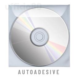 Buste adesive trasparenti per CD/DVD pz25