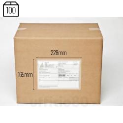 Portadocumenti adesivi per spedizioni 228x165mm Conf.100pz