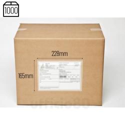 Portadocumenti adesivi per spedizioni 228x165mm Conf.1000pz