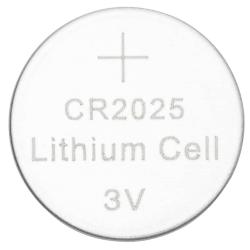 Batterie al litio a bottone 3V CR2025 Conf.4 pezzi