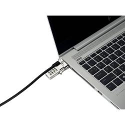 Cavo sicurezza pc laptop con combinazione 3 in 1 con cavo 1,8 m Kensington nero