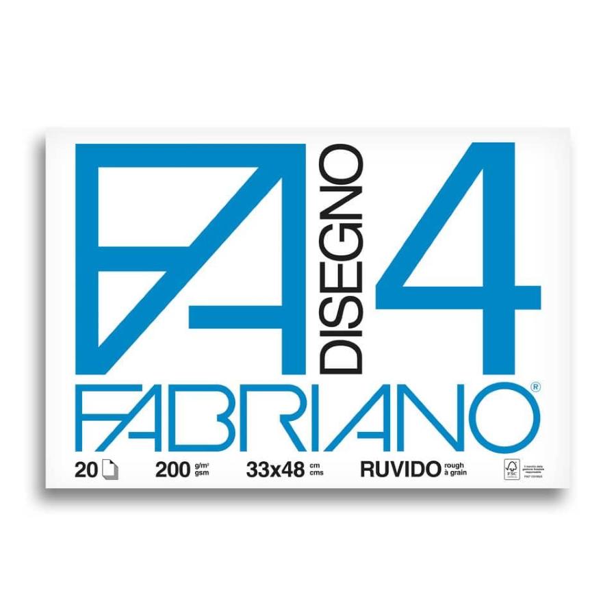 Album Fabriano F4 Ruvido 33x48 200g 20f.