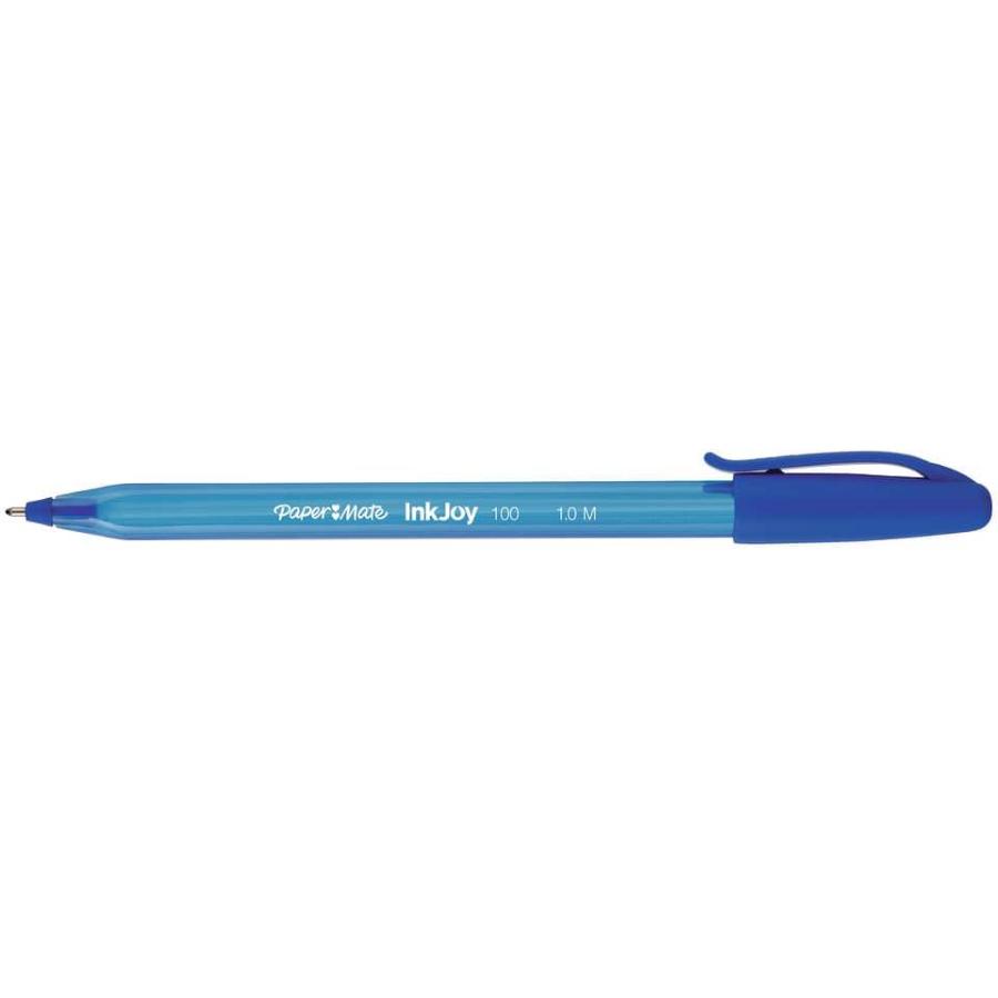 Penna a sfera scorrevole INKJOY 100 1mm (Blu)