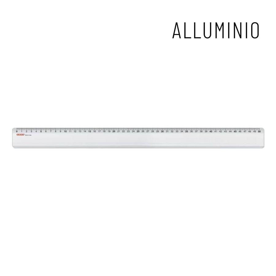 Riga 50 cm Alluminio - Punto Ufficio Web