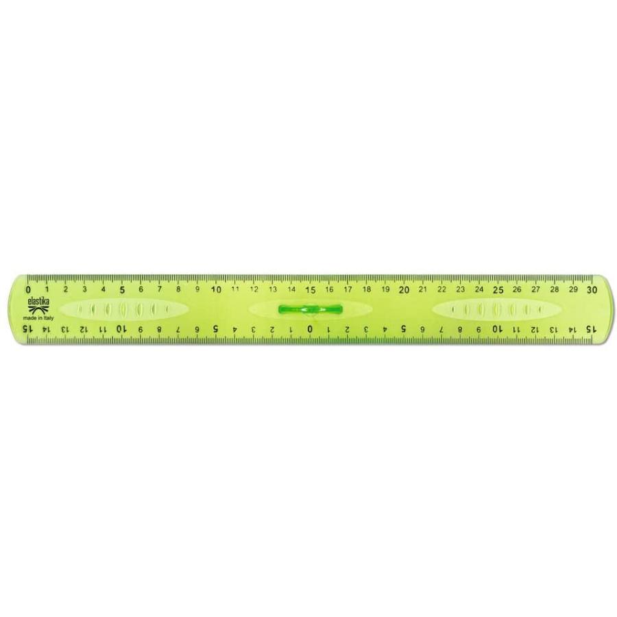 Righello flessibile Elastika verde trasparente (30cm)