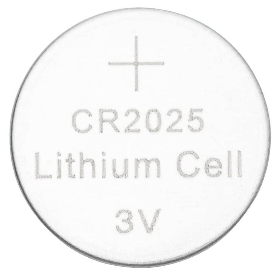 Batterie al litio a bottone 3V CR2025 Conf.4 pezzi
