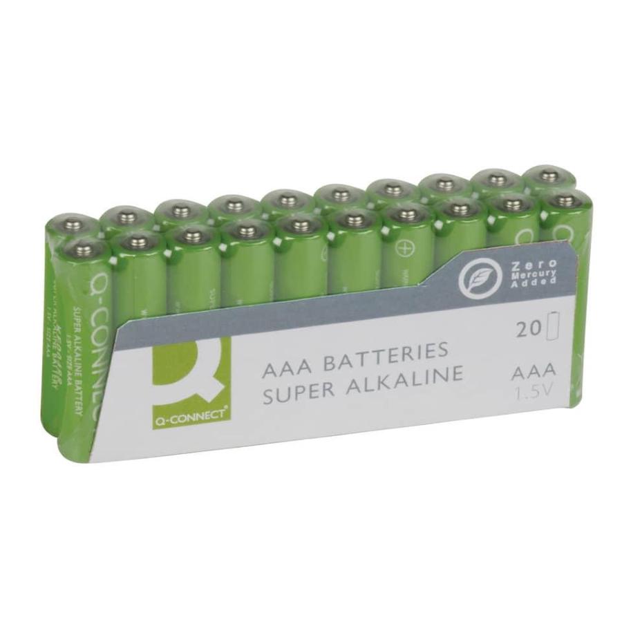 Batterie alcaline ministilo AAA conf. 20 pezzi