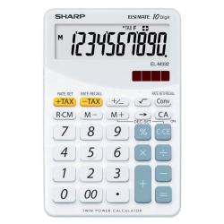Calcolatrice da tavolo a 10 cifre SHARP 10x15cm bianco