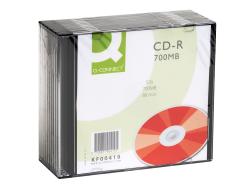 CD-R Slimline 700 MB 80 min 52X conf. da 10 pezzi