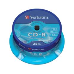 CD-R Extra Protection 700 MB 52x Spindle Case da 25pz