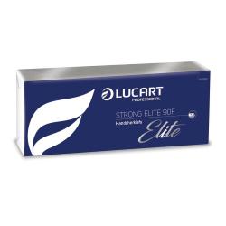Fazzoletti di carta Lucart Strong 90 Elite 4 veli - conf. 10 pacchetti