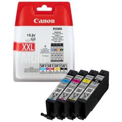 Cartucce Canon Originali CLI-581XXL Multipack C-M-Y-BK (1998C005)