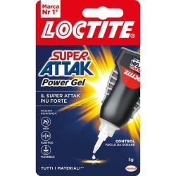 Colla Loctite Super Attak Power Flex gel 3 g trasparente in dispenser
