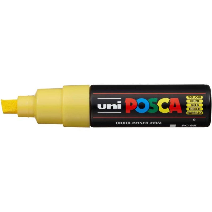 Uniposca M PC8K Marcatore a tempera punta grossa scalpello