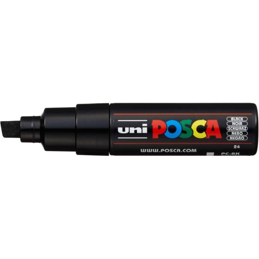 Uniposca M PC8K Marcatore a tempera punta grossa scalpello