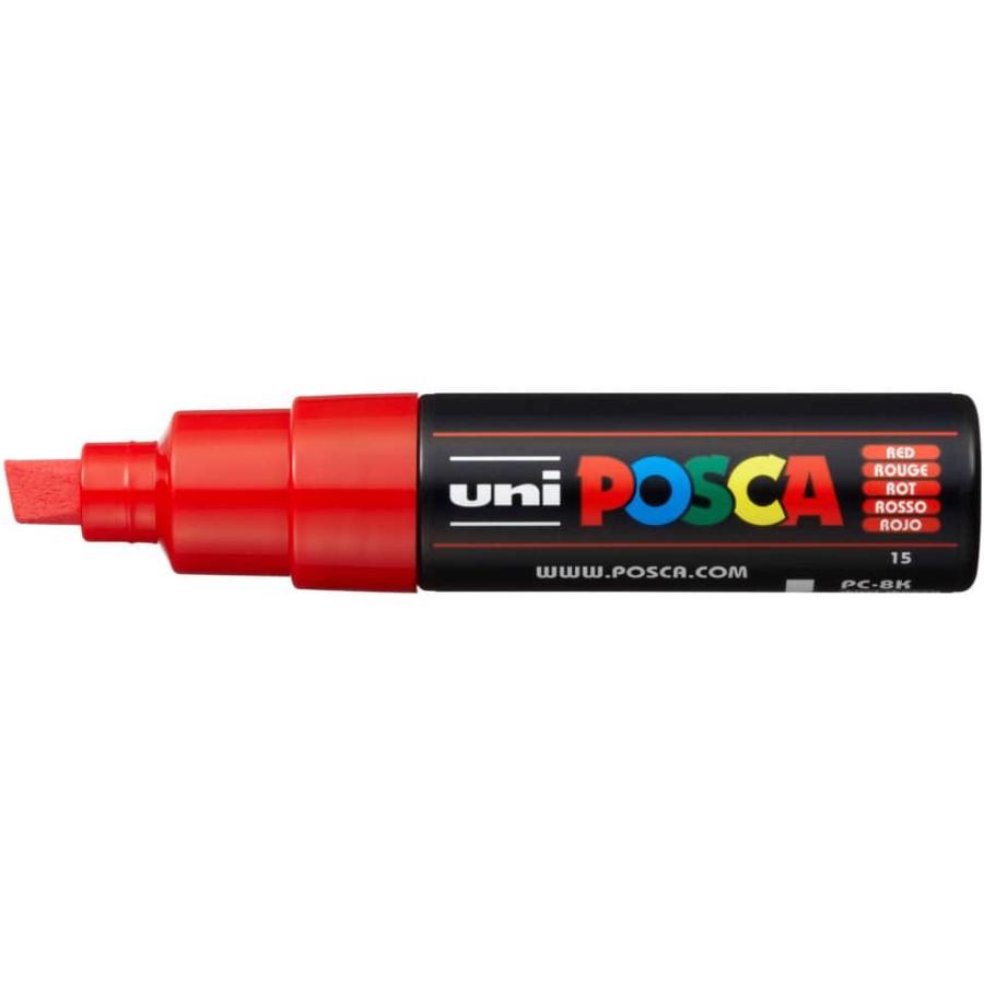 Uniposca M PC8K Marcatore a tempera punta grossa scalpello