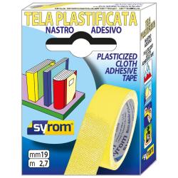 Nastro adesivo TELATO plastificato Syrom 19mm x 2,7metri