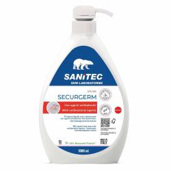Sapone liquido Sanitec Securgerm 2 antibatterici clorexidina e acido lattico - flacone da 1 litro