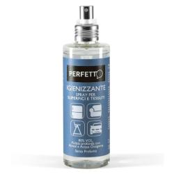 Spray igienizzante per superfici e tessuti Perfetto Alcool 80% senza profumo flacone 200 ml