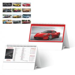 Calendario Da Tavolo Auto Sportive 19x14,5cm (piedino 19x3,5cm)