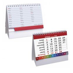 Calendario Da Tavolo Essential Desk color con intercalari 16x14cm (piedino 16x3,5cm)