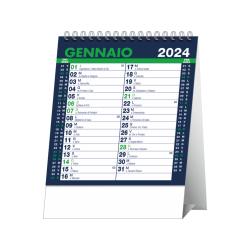 Calendario da Tavolo Color Desk verde 14,5x19 (piedino 14,5 x 4)