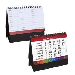 Calendario da Tavolo Black Desk 16x14cm (piedino 16x3cm)