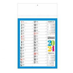 Calendario Svedese Blu 28,8x47cm (testata 28,8x9,8cm)