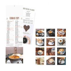 Calendario del Caffè 14x47cm (testata 14x9cm)