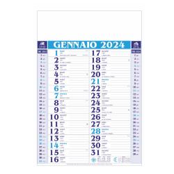 Calendario Olandese Medio Blu 28,8x42cm (testata 28,8x9,8cm)