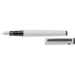 Penna stilografica ricaricabile Pilot Explorer inchiostro blu - fusto bianco