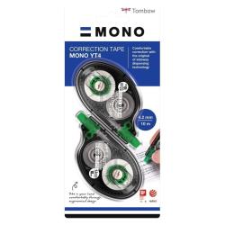 Correttore a nastro Tombow MONO Tape Control System 4,2 mm x 10 metri blister 2 pz.