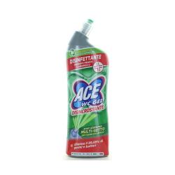 Detergente per WC liquido multigetto in gel - PMC - 700 ml Ace disincrostante