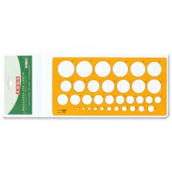 Cerchiometro Maschera con smusso per cerchi da 1mm a 35mm con bordo tirachina