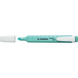 Evidenziatore con clip Stabilo Swing Colore Pastello