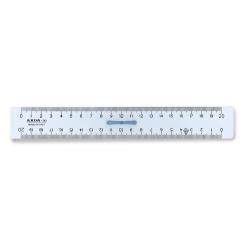 Doppio decimetro ARDA Linea Uni plastica fumé ottico trasparente 20 cm 283SS