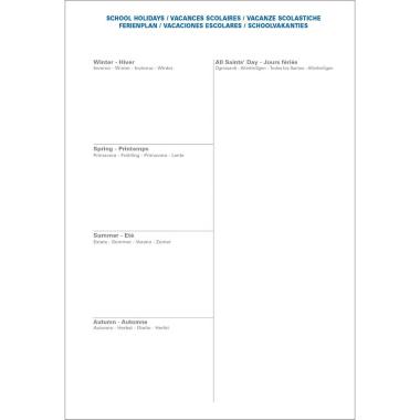 Agenda settimanale 2026 Quo Vadis Ministro Riciclata Equology 16x24 cm rosso