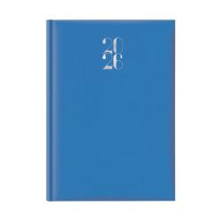 Agenda 2026 settimanale A4 21x29,7 cm gommato azzurro
