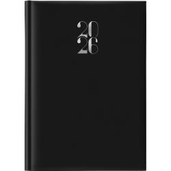 Agenda 2026 giornaliera gommato s/d sep. 14,3x20,5 cm nero