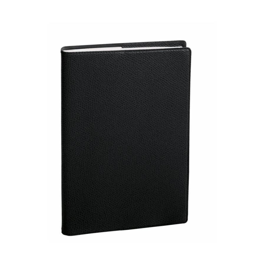 Agenda settimanale 2026 Quo Vadis Prenote 21x29,7 cm - rivest. granuloso Impala nero