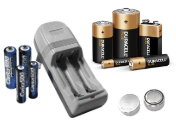 Batterie e Pile ricaricabili, caricabatterie