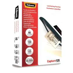 Pouches per plastificatrice a caldo finitura Lucida 125 micron Conf.100